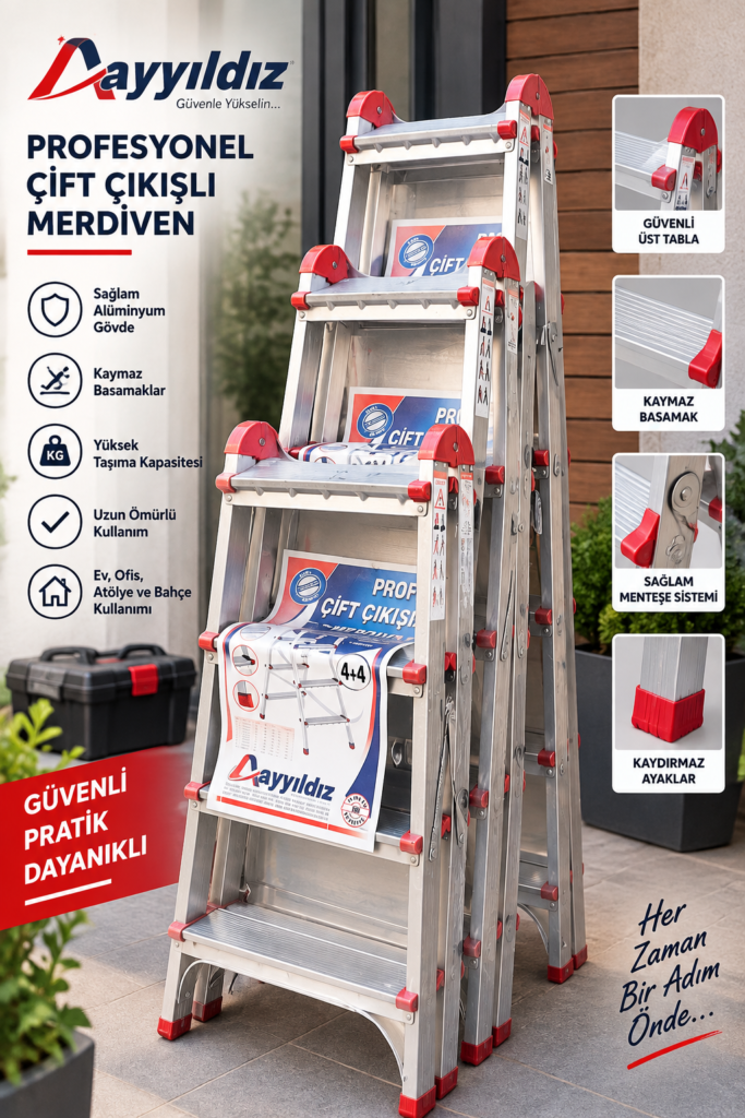 Çift Çıkış Merdiven