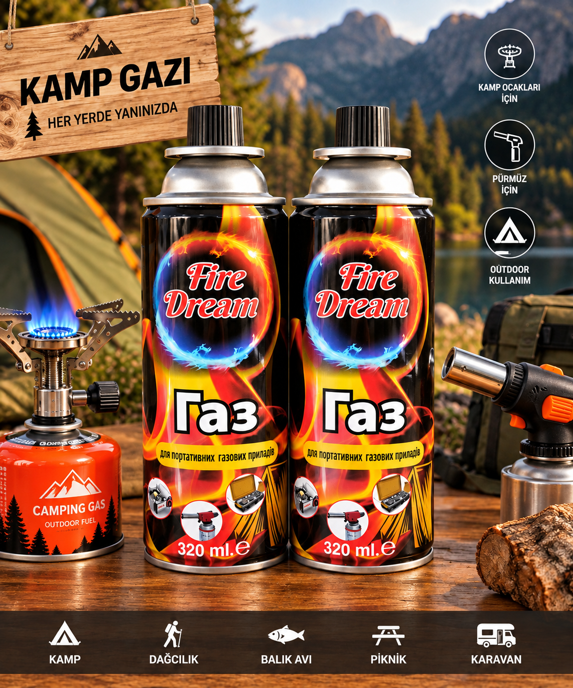 Kamp Gazı