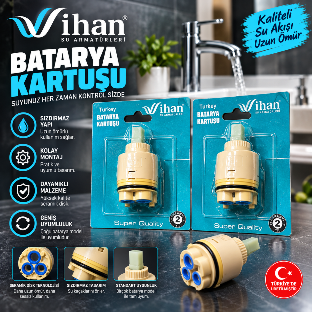 Batarya Kartuşu – Seramik Diskli
